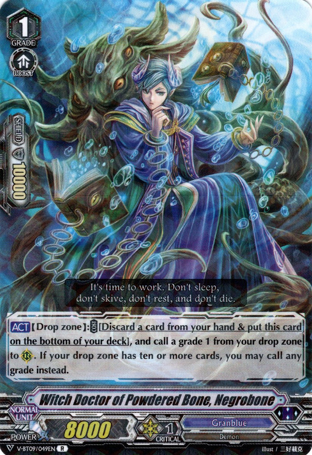 image V-BT09/049 Witch Doctor of Powdered Bone, Negrobone