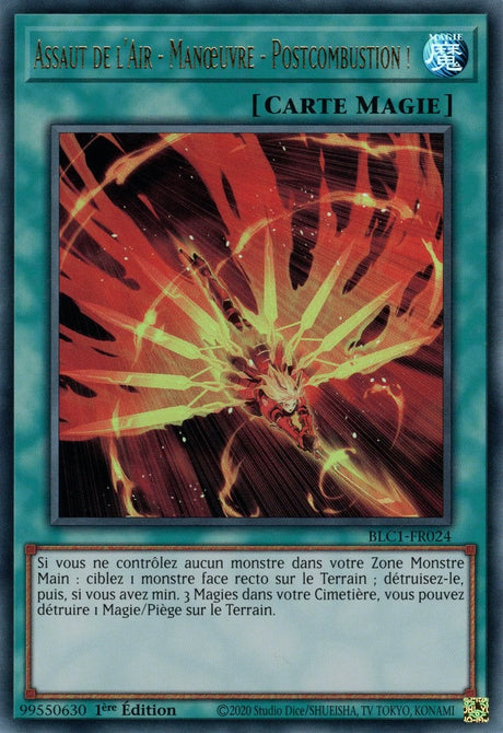 Assaut de l'Air - Manœuvre - Postcombustion ! - BLC1-FR024 (Doré)