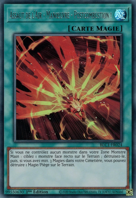 Assaut de l'Air - Manœuvre - Postcombustion ! - BLC1-FR024 (Argent)