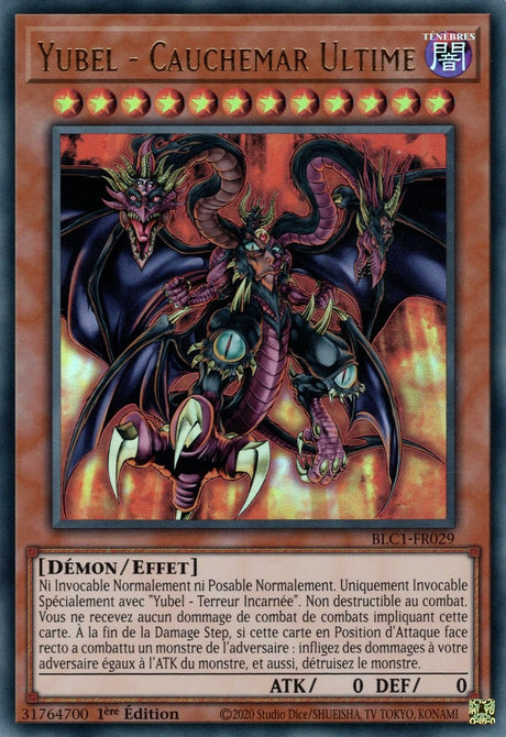 Yubel - Cauchemar Ultime - BLC1-FR029 (Doré)