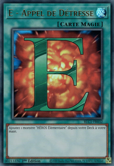 E - Appel de Détresse - BLC1-FR032 (Doré)