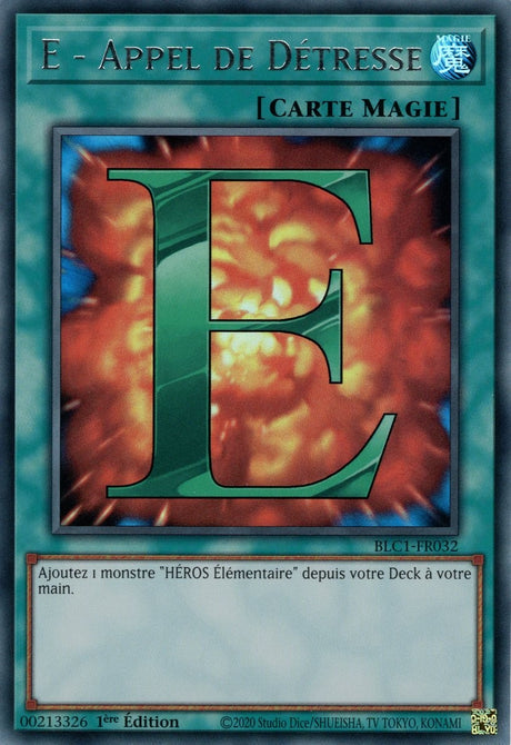 E - Appel de Détresse - BLC1-FR032 (Argent)