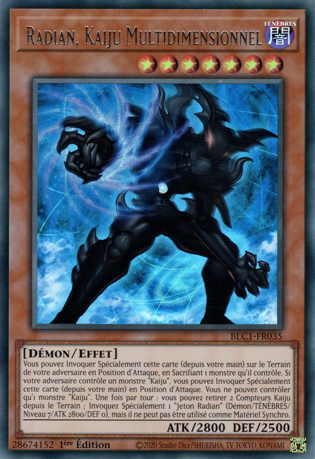 Radian, Kaiju Multidimensionnel - BLC1-FR035 (Argent)