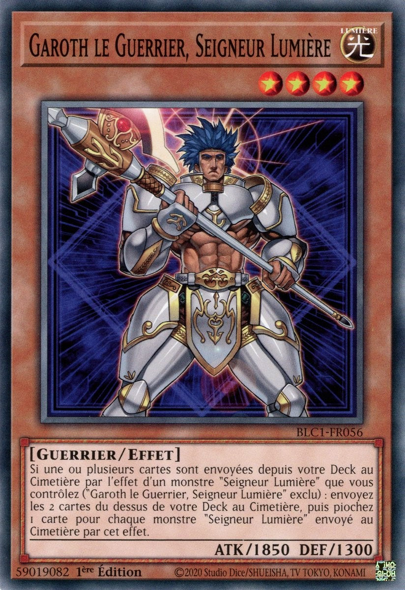 Garoth le Guerrier, Seigneur Lumière - BLC1-FR056