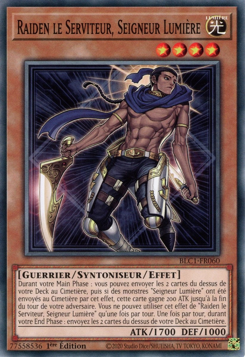 Raiden le Serviteur, Seigneur Lumière - BLC1-FR060