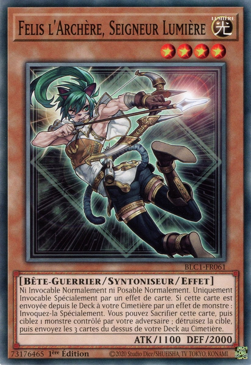 Felis l'Archère, Seigneur Lumière - BLC1-FR061