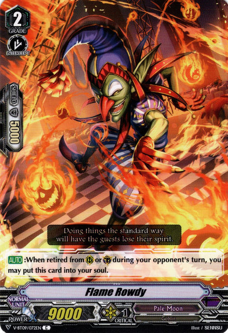 image V-BT09/072 Flame Rowdy