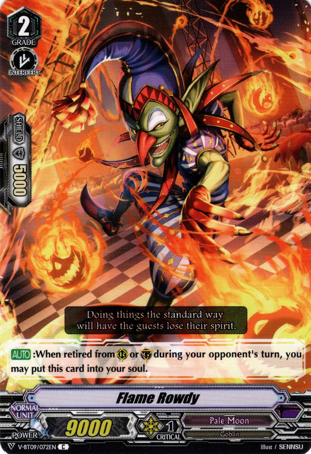 image V-BT09/072 Flame Rowdy