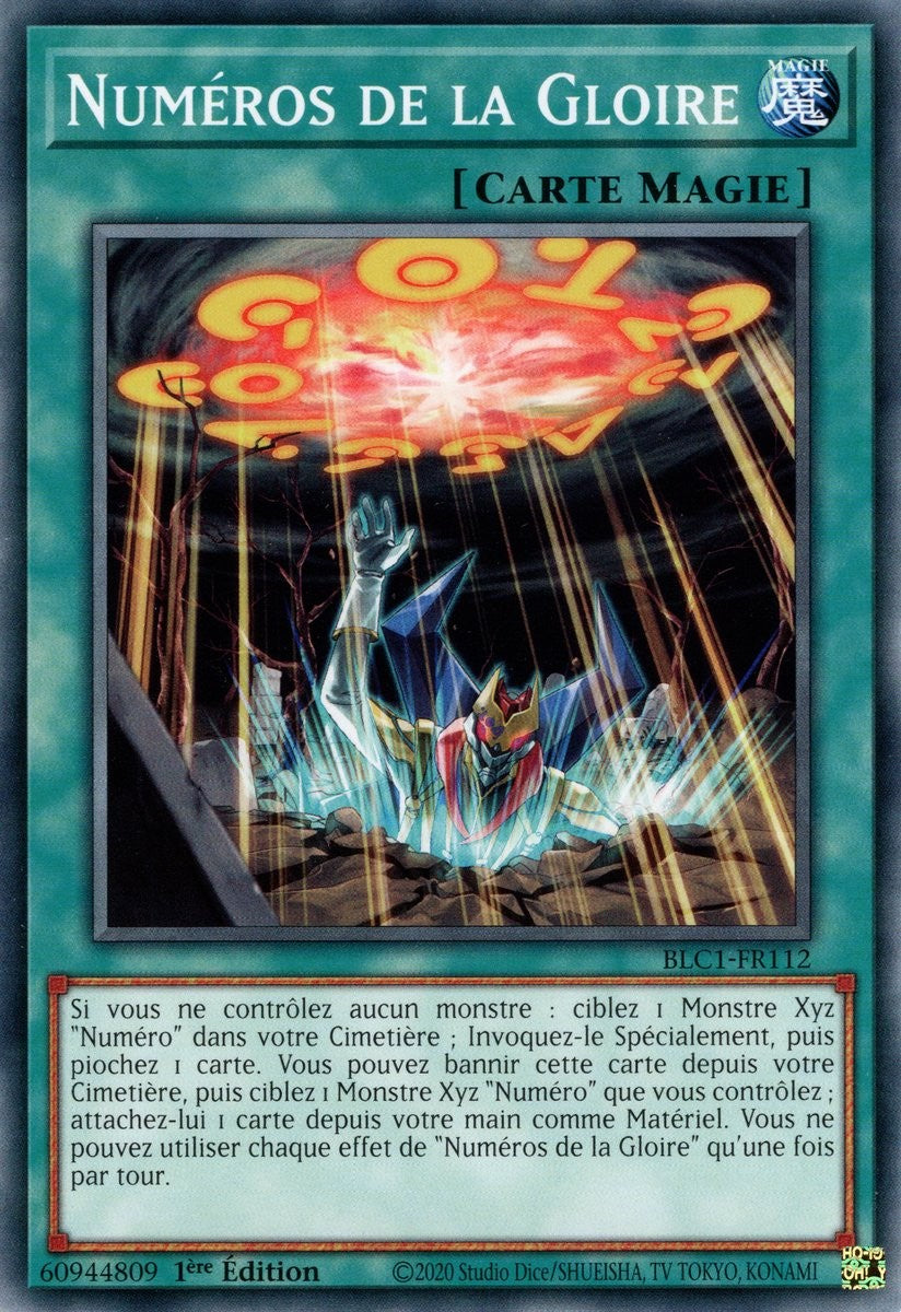 Numéros de la Gloire - BLC1-FR112