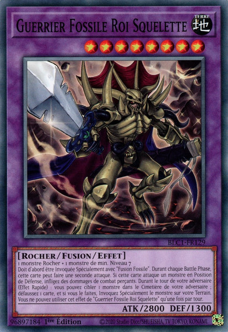 Guerrier Fossile Roi Squelette - BLC1-FR129