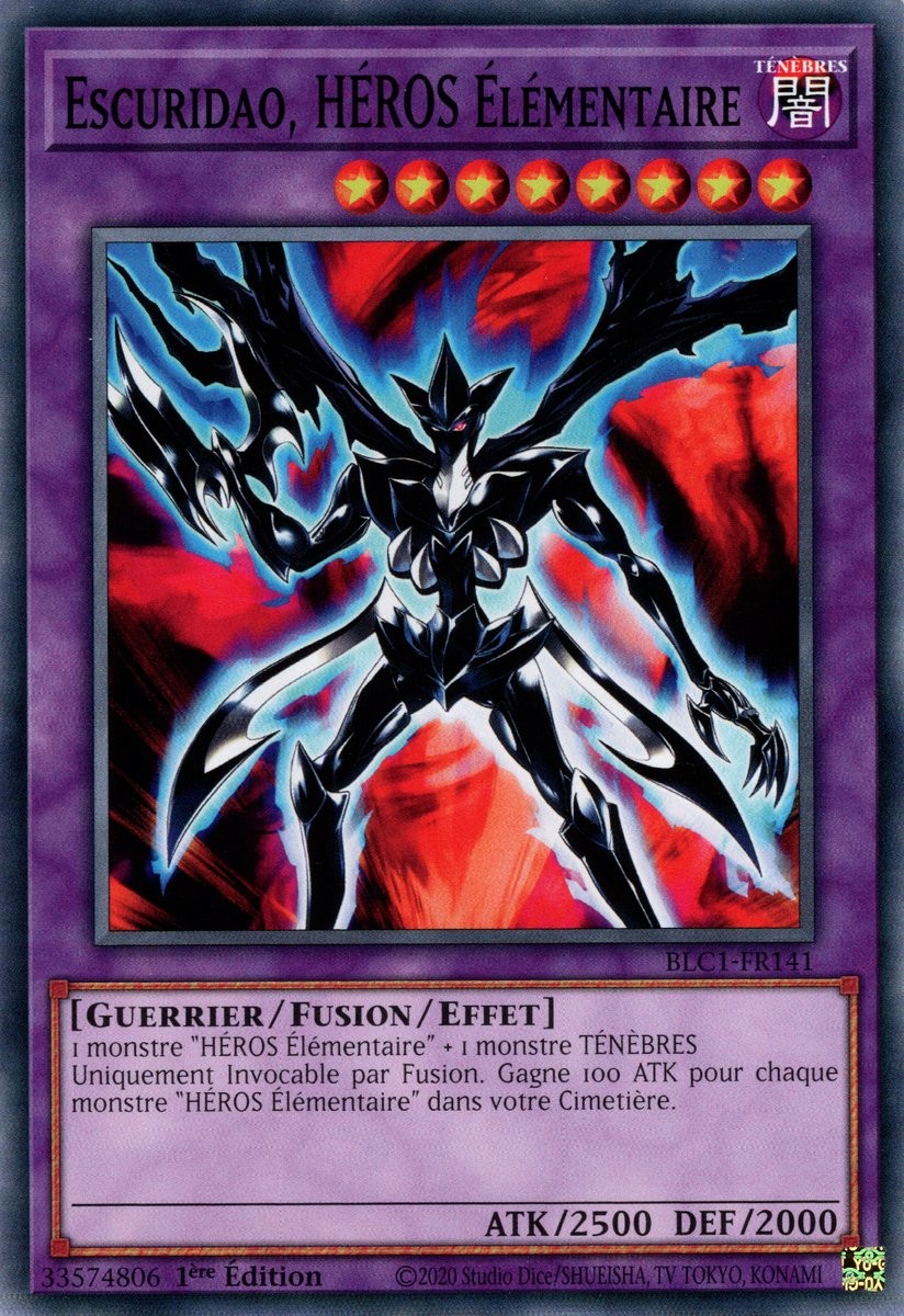 Escuridao, HÉROS Élémentaire - BLC1-FR141