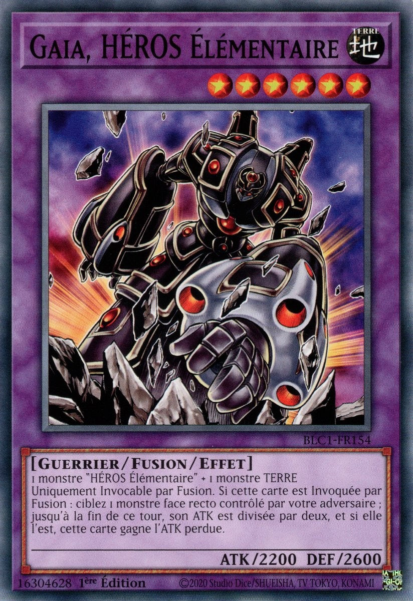 Gaia, HÉROS Élémentaire - BLC1-FR154