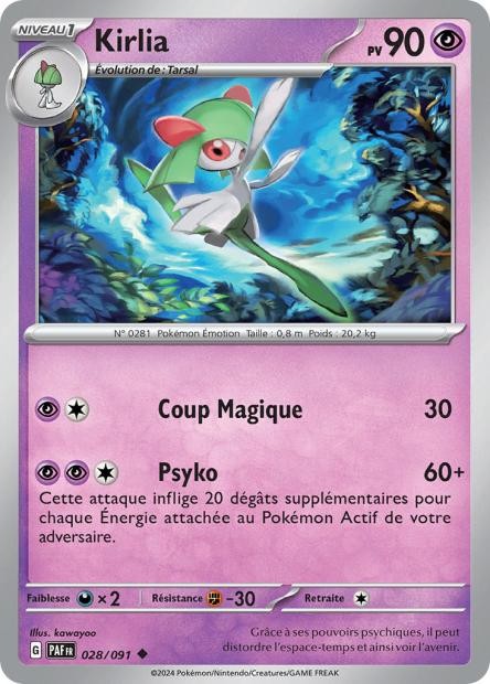 Kirlia - 028/091 - Destinées de Paldea