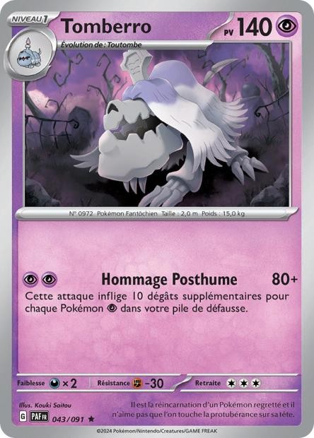 Tomberro - 043/091 - Destinées de Paldea