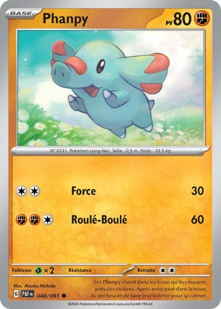 Phanpy - 048/091 - Destinées de Paldea