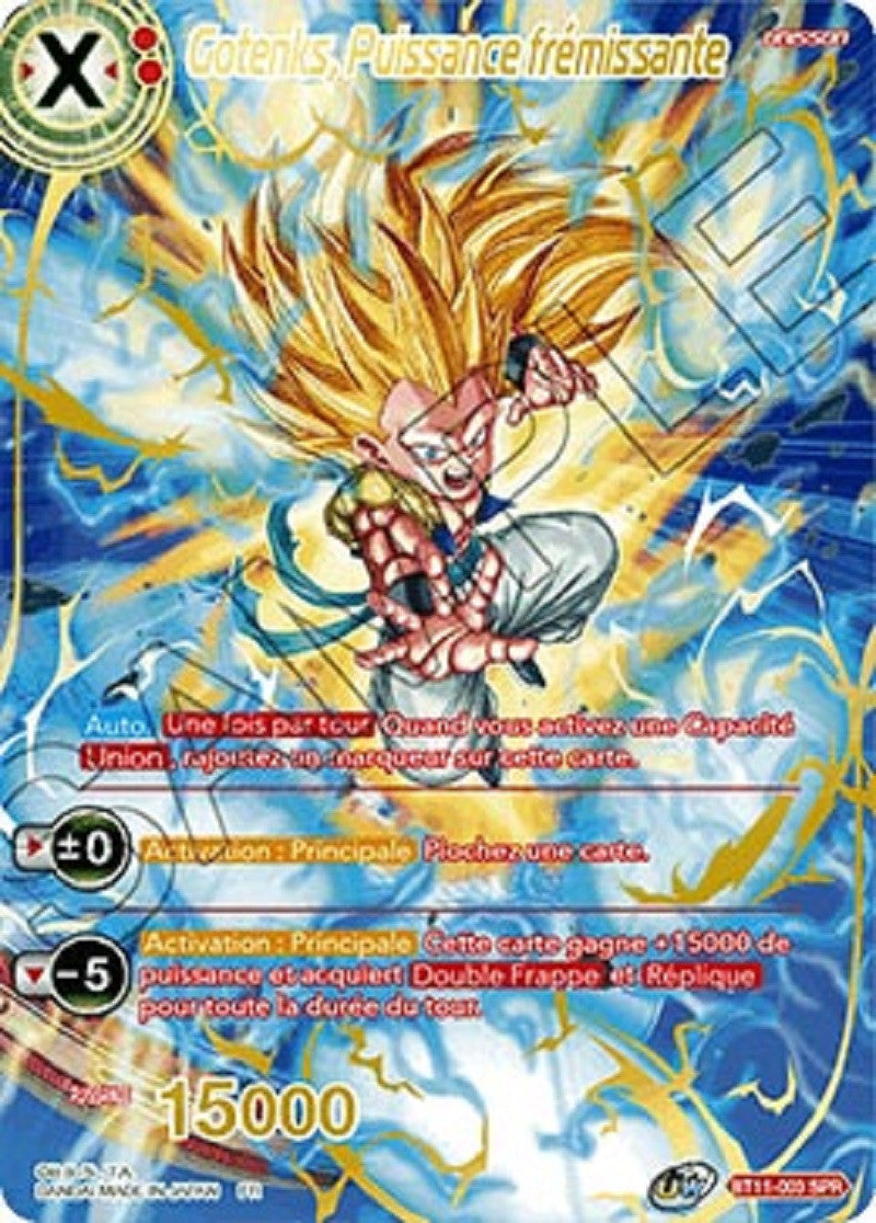 image BT11-003SPR Gotenks, Puissance frémissante