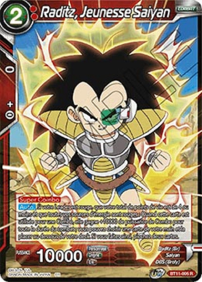 image BT11-005 Raditz, Jeunesse Saiyan