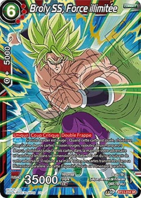 image BT11-014 Broly SS, Force illimitée