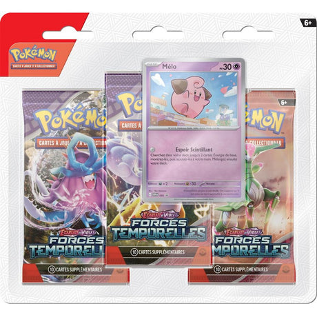 Pokémon - Tri-Pack EV05 / TEF : Ecarlate et Violet 05 - Forces Temporelles - Mélo