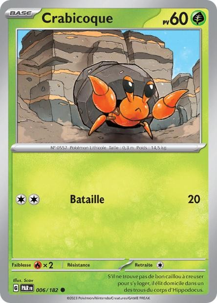 Crabicoque - 006/182 - Faille Paradoxe