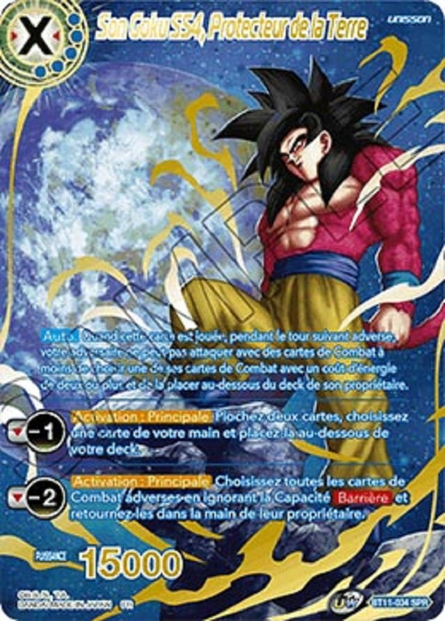 image BT11-034SPR Son Goku SS4, Protecteur de la Terre