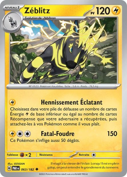 Zéblitz - 063/182 - Faille Paradoxe