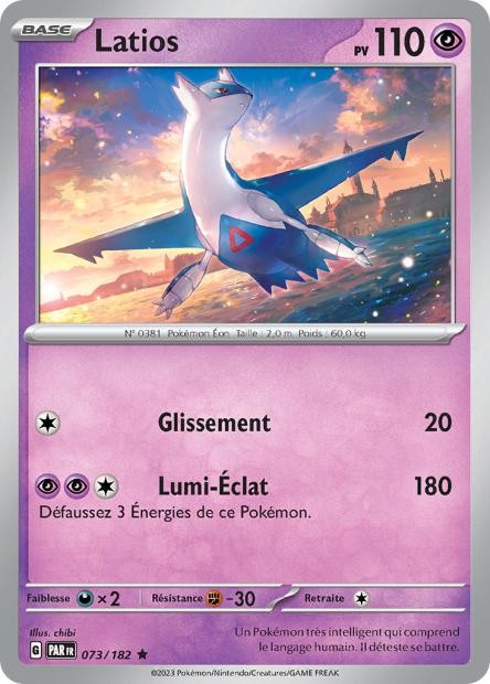 Latios - 073/182 - Faille Paradoxe