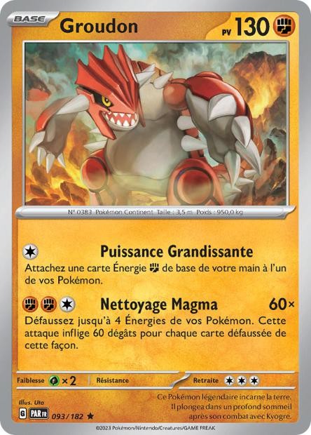 Groudon - 093/182 - Faille Paradoxe