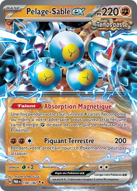 Pelage-Sablé ex - 108/182 - Faille Paradoxe