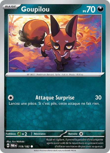 Goupilou - 119/182 - Faille Paradoxe