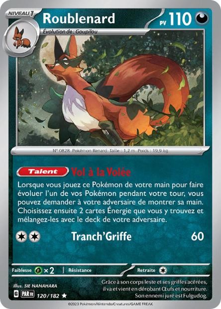 Roublenard - 120/182 - Faille Paradoxe