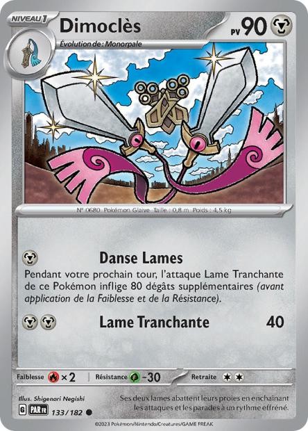 Dimoclès - 133/182 - Faille Paradoxe