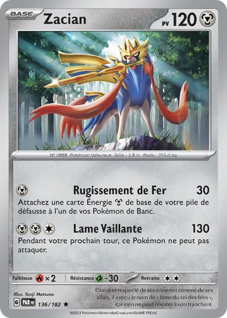 Zacian - 136/182 - Faille Paradoxe