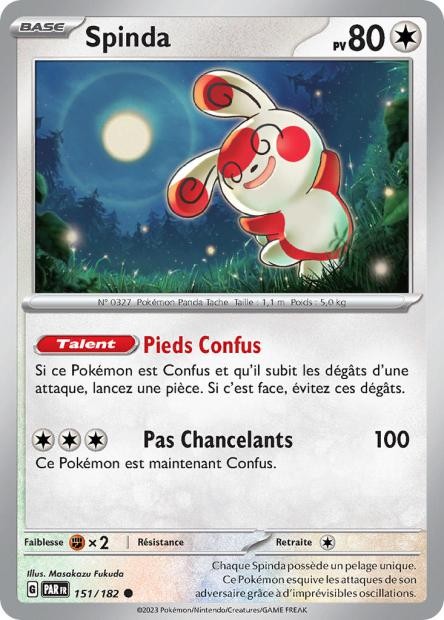Spinda - 151/182 - Faille Paradoxe