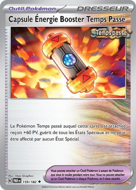 Capsule Énergie Booster Temps Passé - 159/182 - Faille Paradoxe