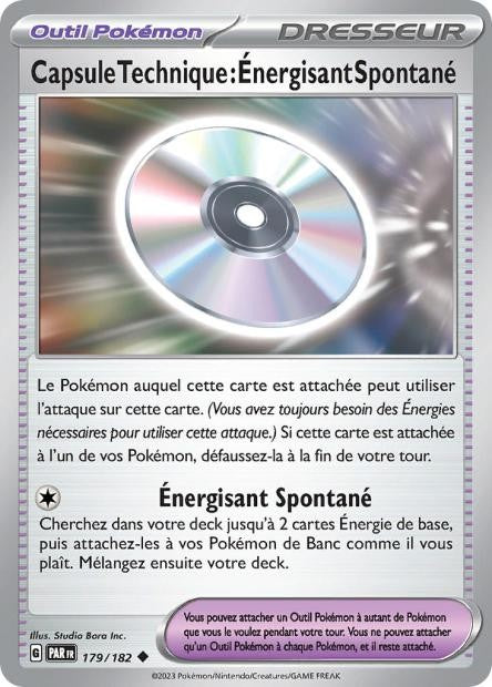 Capsule Technique : Énergisant Spontané - 179/182 - Faille Paradoxe