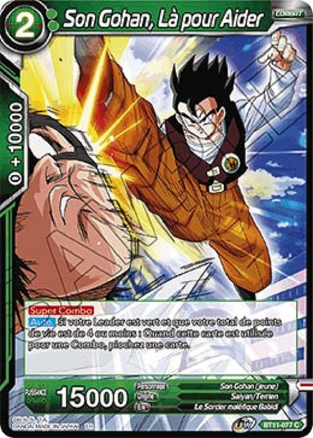 image BT11-077 Son Gohan, Là pour Aider