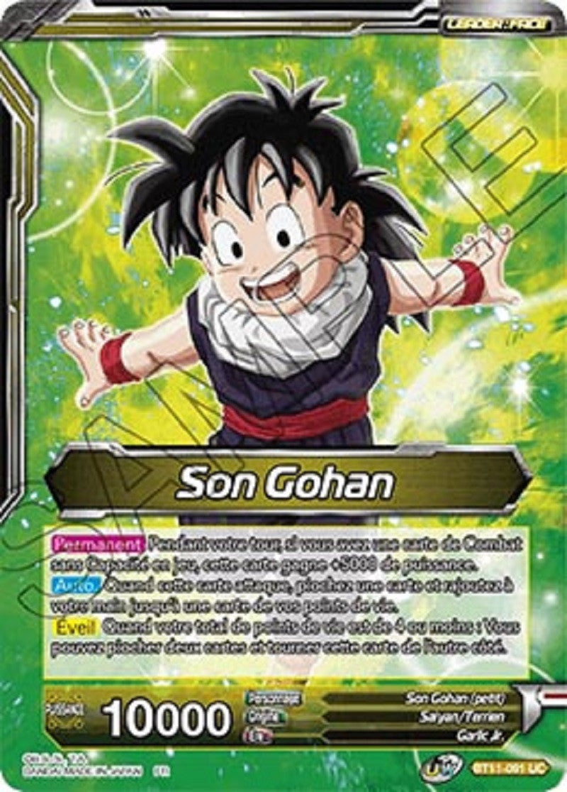 image BT11-091 Son Gohan // Son Gohan et Hire-Dragon, Amitié sans Bornes