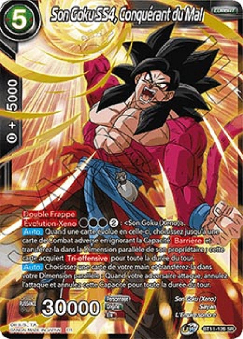 image BT11-126 Son Goku SS4, Conquérant du Mal