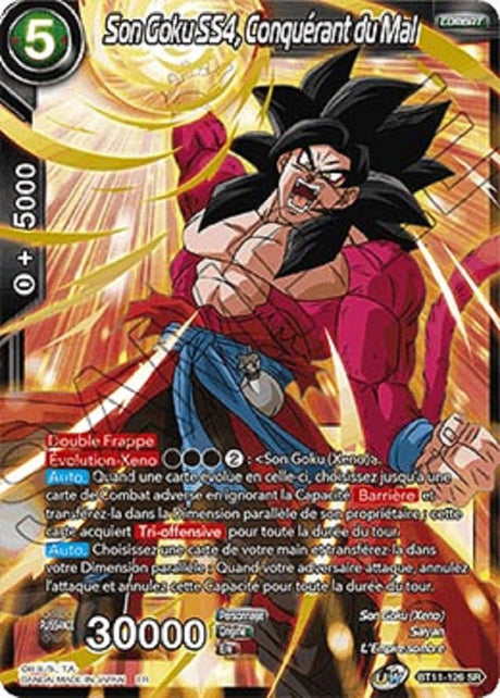 image BT11-126 Son Goku SS4, Conquérant du Mal
