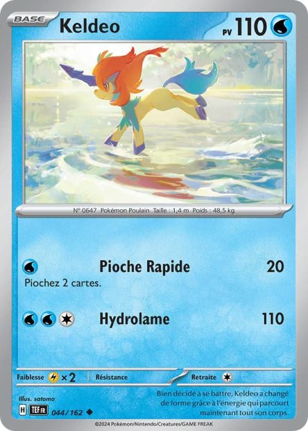 Keldeo - 044/162 *Reverse*