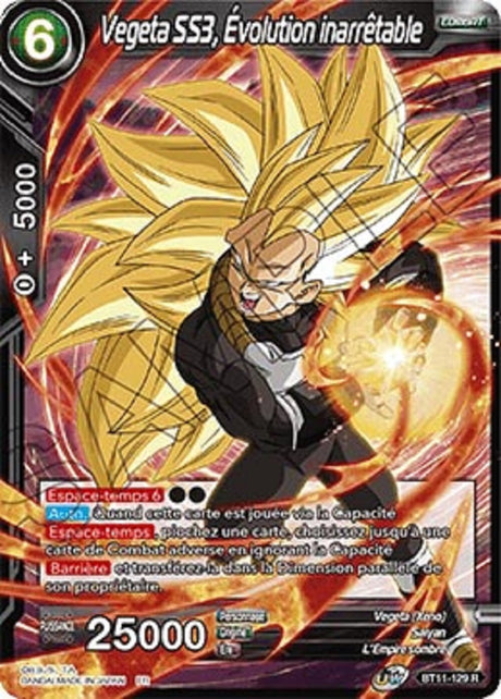 image BT11-129 Vegeta SS3, Évolution inarrêtable