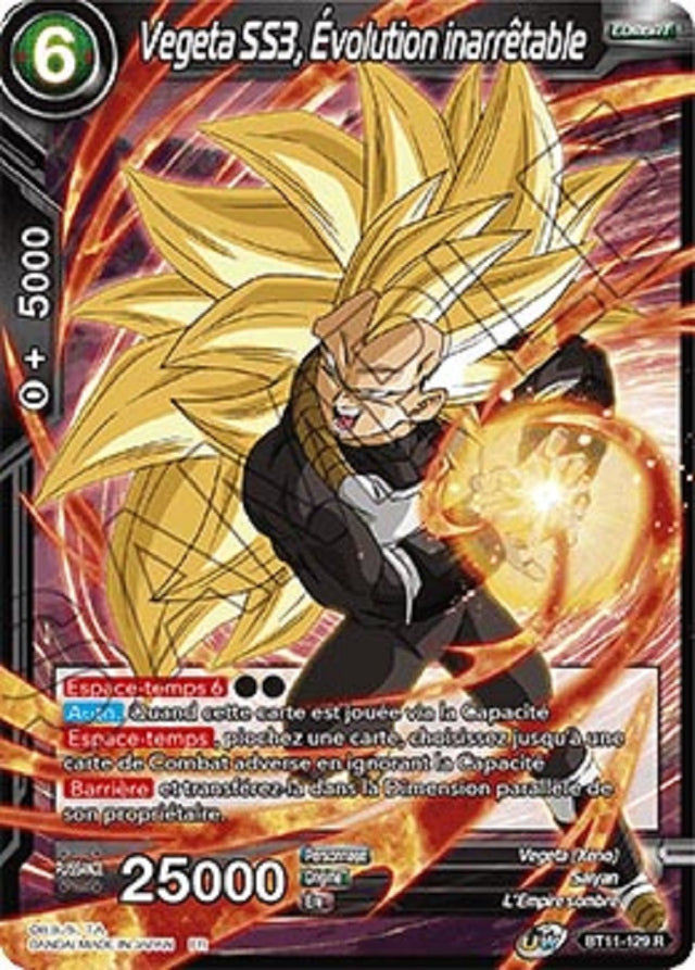 image BT11-129 Vegeta SS3, Évolution inarrêtable