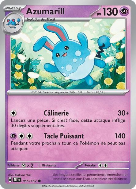 Azumarill - 065/162 *Reverse*