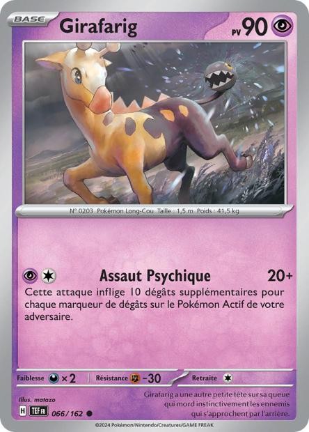 Girafarig - 066/162 *Reverse*