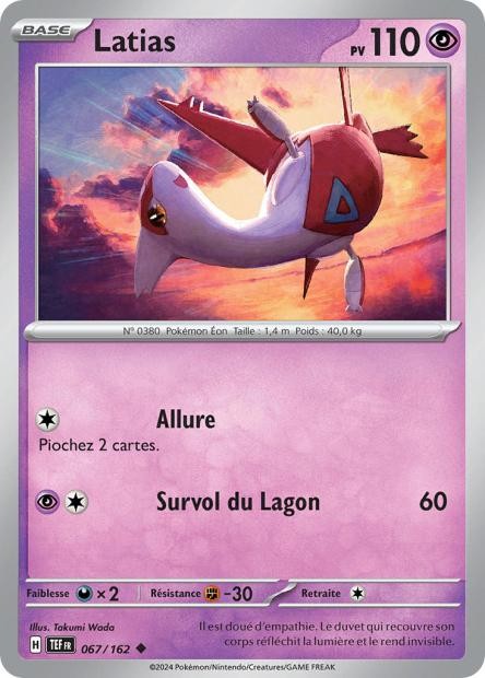 Latias - 067/162 *Reverse*