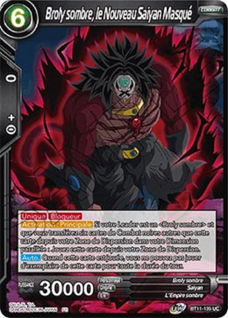 image BT11-135 Broly sombre, le Nouveau Saiyan Masqué