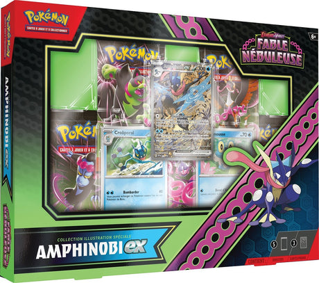 Coffret Collection Illustration Spéciale - EV06.5 - Fable Nébuleuse : Amphinobi-ex - Pokémon