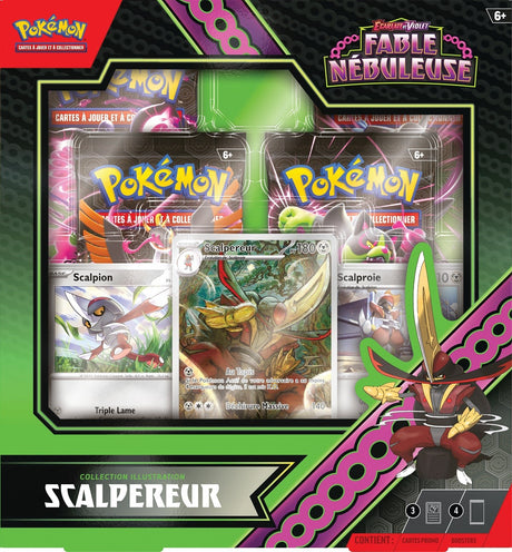 Coffret Collection Illustration - EV06.5 - Fable Nébuleuse - Scalpereur - Pokémon