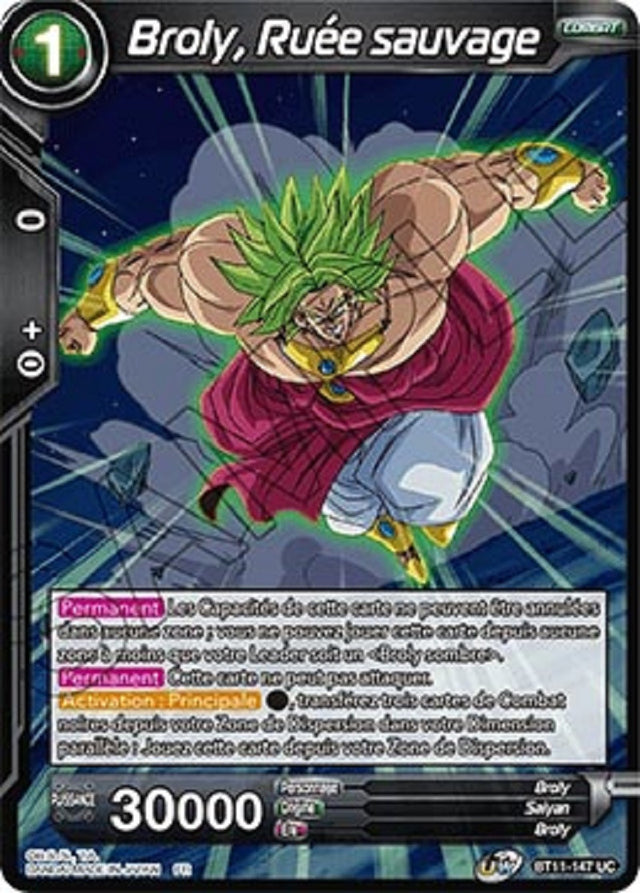image BT11-147 Broly, Ruée sauvage